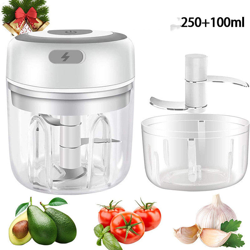 Mini Electric Durable Chili Vegetable Crusher Kitchen Tool