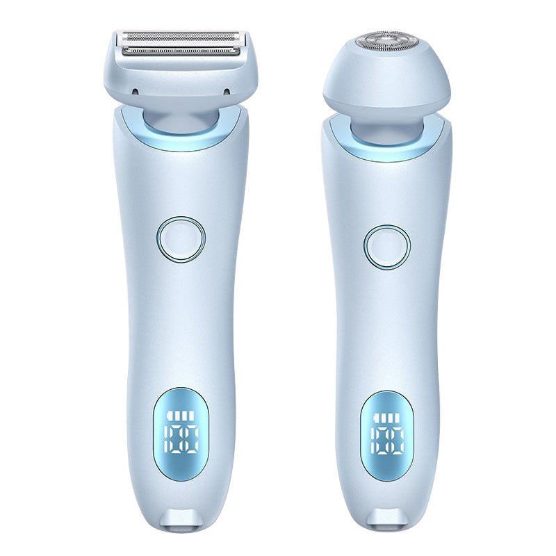 2 In 1  Bikini Hand Pubic Shaver Hair Remover